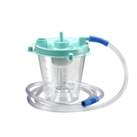 Hi-Flow Bemis Healthcare 8002K 055-Hi-Flow Rigid Suction Canister Kit, 800 mL, Clinical Laboratory Accessories (CS/50)